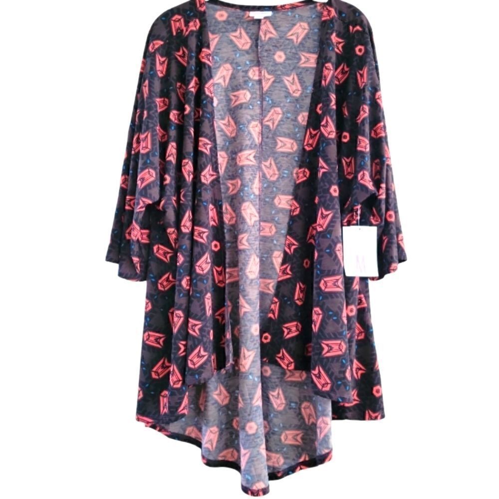 NWT LULAROE LINDSAY KIMONO SZ. M